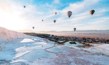 Bozcaada Ayvalık Çeşme Kuşadası Pamukkale Salda Gölü Turu (2 Gece Otel Konaklamalı)